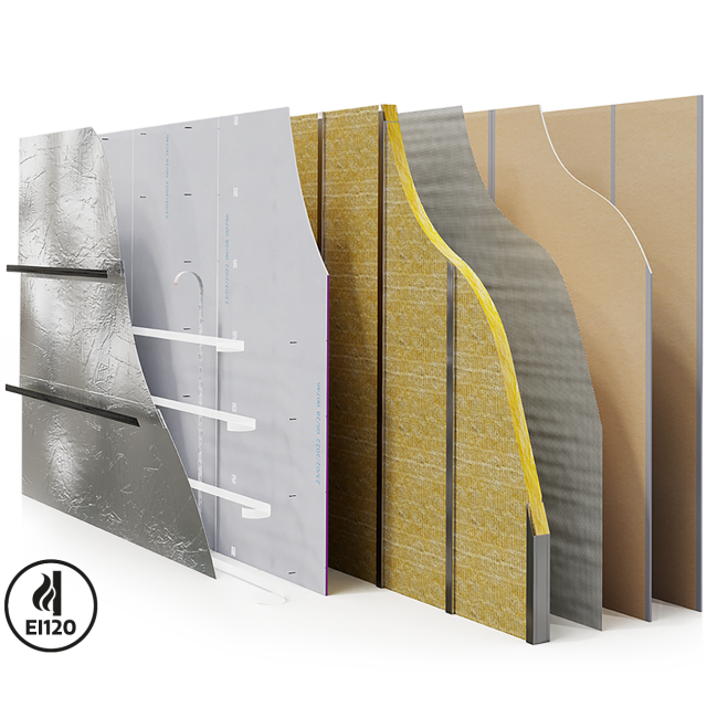 <span>The World's First</span><br>EI120 Fire Rated Through-Wall With Breather & VCL Membranes